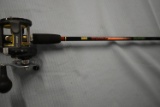 ZEBCO RHINO GLOWTIP FISHING ROD/OKUMA REEL!