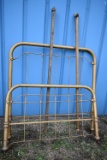 ANTIQUE IRON BED FRAME!