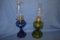 VINTAGE OIL LAMPS!