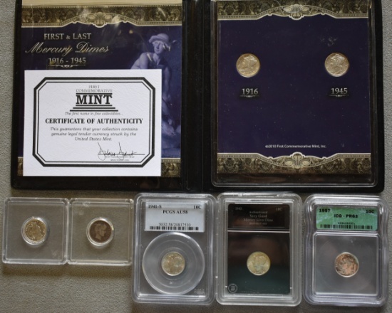 MERCURY DIMES AND MORE!