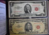 UNITED STATES RED SEAL $2 AND $5!