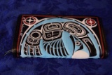 CUSTOM NATIVE SIGNED CLUTCH!