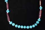 EARLY VINTAGE GENUINE TURQUOISE TREASURE!