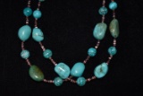 EARLY VINTAGE GENUINE TURQUOISE MASTERPIECE!