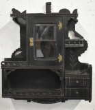 EARLY 19TH CENTURY GENTLEMAN'S SHAVING CABINET!