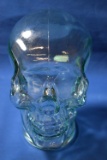 GIANT CLEAR SKULL CENTER PIECE!