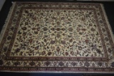 INDO-KASHAN HAND KNOTTED 100% WOOL RUG!