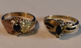 GOLD & SAPHIRE RINGS!