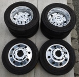 2021 FORD F450 CUSTOM WHEELS AND TIRES!