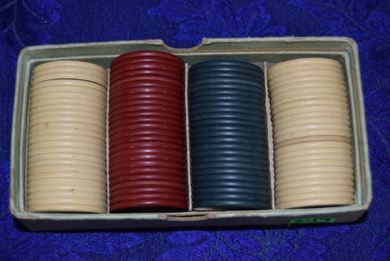 VINTAGE POKER CHIPS!