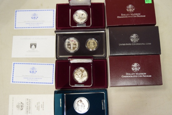 US MINT SILVER COLLECTOR COINS!