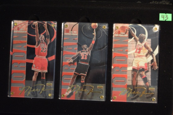 MICHAEL JORDAN GOLD SIGNATURE CARD SET!