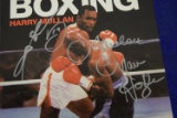 AUTOGRAPHED GREAT BOOK OF BOXING!