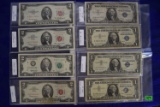 US SILVER CERTIFICATES, RED SEALS & STAR NOTE!