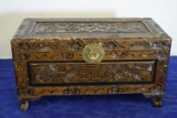 CARVED HOPE CHEST!