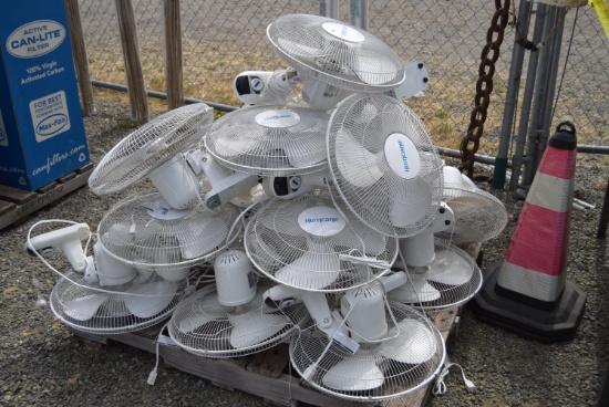 WALL MOUNT FANS!! BAY 3