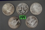 1 OZ .999 SILVER COINS!!!!!