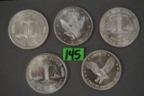 1 OZ .999 SILVER COINS!!!