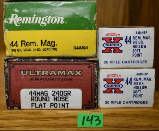 .44 REMINGTON MAG AMMO!!