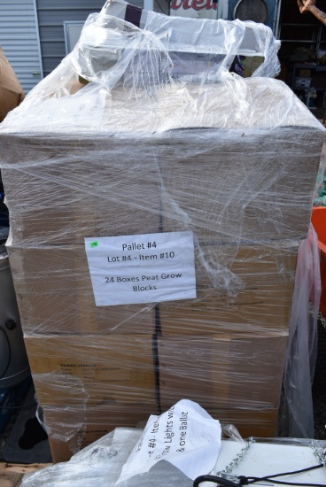 PEAT GROW BLOCKS, BY THE PALLET!! 4-10