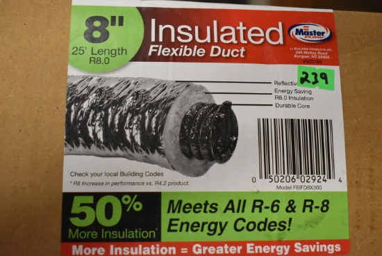 8" INSULATED CONDUIT!! 4-21