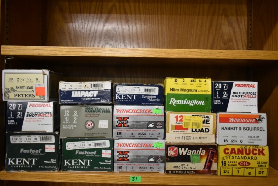 ASSORTED SHOT GUN AMMO!!