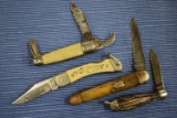 4 EARLY VINTAGE KNIVES!