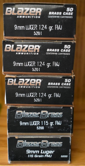 BLAZER 9MM AMMO!!!