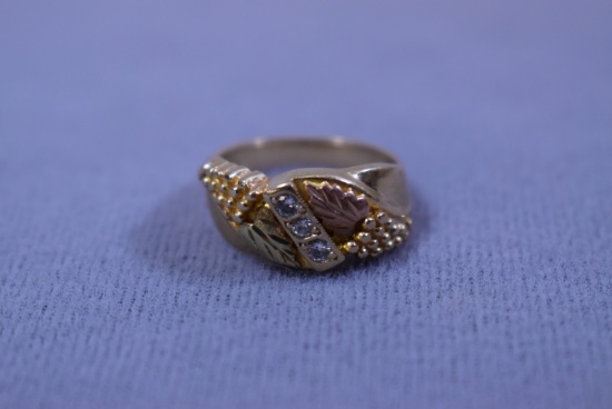 14 KT & DIAMOND RING!!!