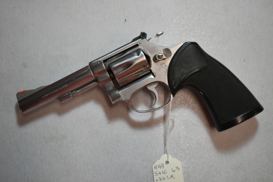 FIREARM/GUN S&W MODEL 63!! H 48