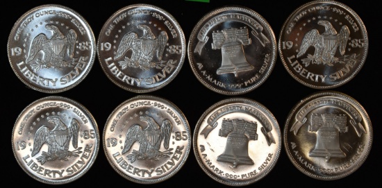 1985 SILVER EAGLES!!