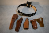 LEATHER HOLSTER LOT! 125,