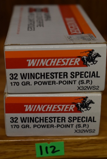 .32 WINCHESTER SPECIAL AMMO!!