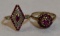 GOLD, RUBY & DIAMOND RINGS!!!