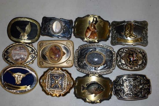 VINTAGE DESIGNER BELT BUCKLES!!!
