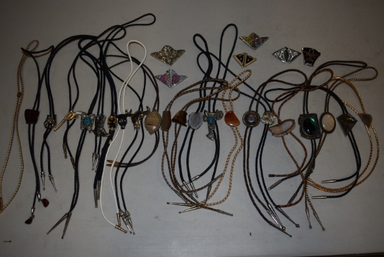 VINTAGE BOLO TIES!!