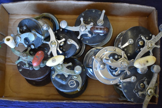 VINTAGE FISHING REEL LOT!!