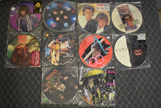 ROCK N ROLL PICTURE DISCS!!!