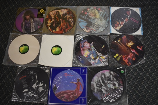 ROCK N ROLL PICTURE DISCS!!