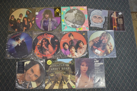 ROCK N ROLL PICTURE DISCS!!