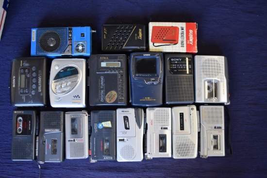 VINTAGE PERSONAL ELECTRONICS!!