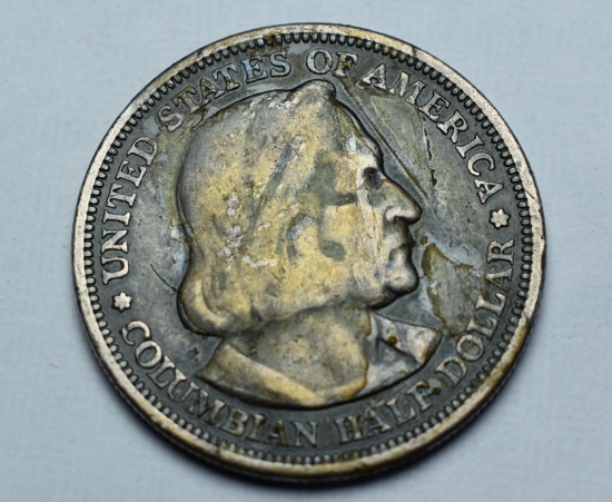 1892 CHICAGO WORLDS COLUMBIAN EXPOSITION COIN!! OA