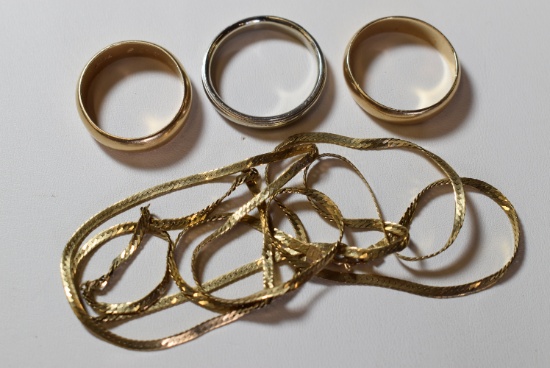 14 KT GOLD LOT!!
