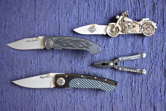 HARLEY DAVIDSON KNIVES!!