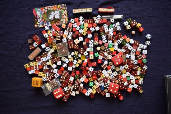 VINTAGE DICE LOT!!