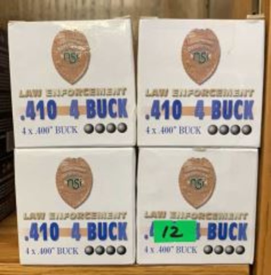 .410 LAW ENFORCEMENT BUCK SHOT!!