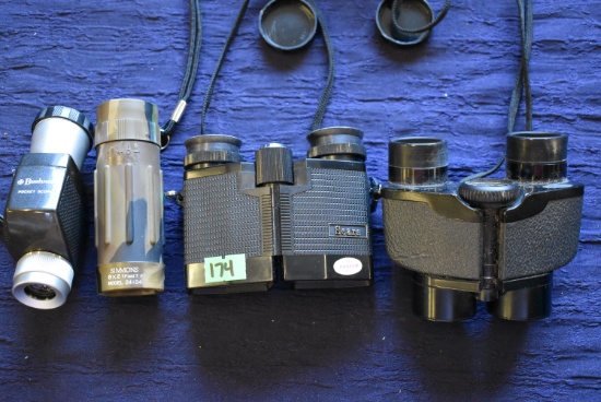 VINTAGE BINOS & POCKET SCOPES!!
