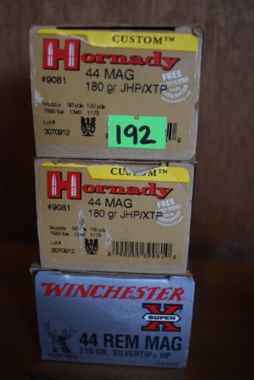 44 MAGNUM PERSONAL PROTECTION AMMO!!