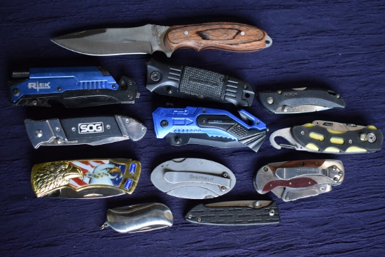 12 GREAT KNIVES!!