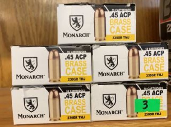 .45 ACP AMMO!!